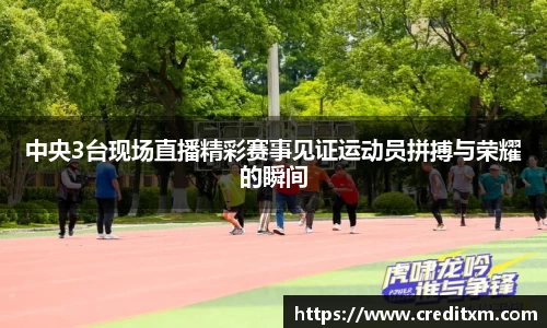中央3台现场直播精彩赛事见证运动员拼搏与荣耀的瞬间